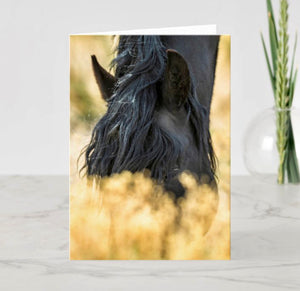 Nature's First Green is Gold Greeting Card