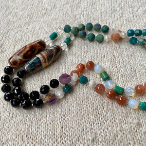 “Enchanted” Mala style Necklace